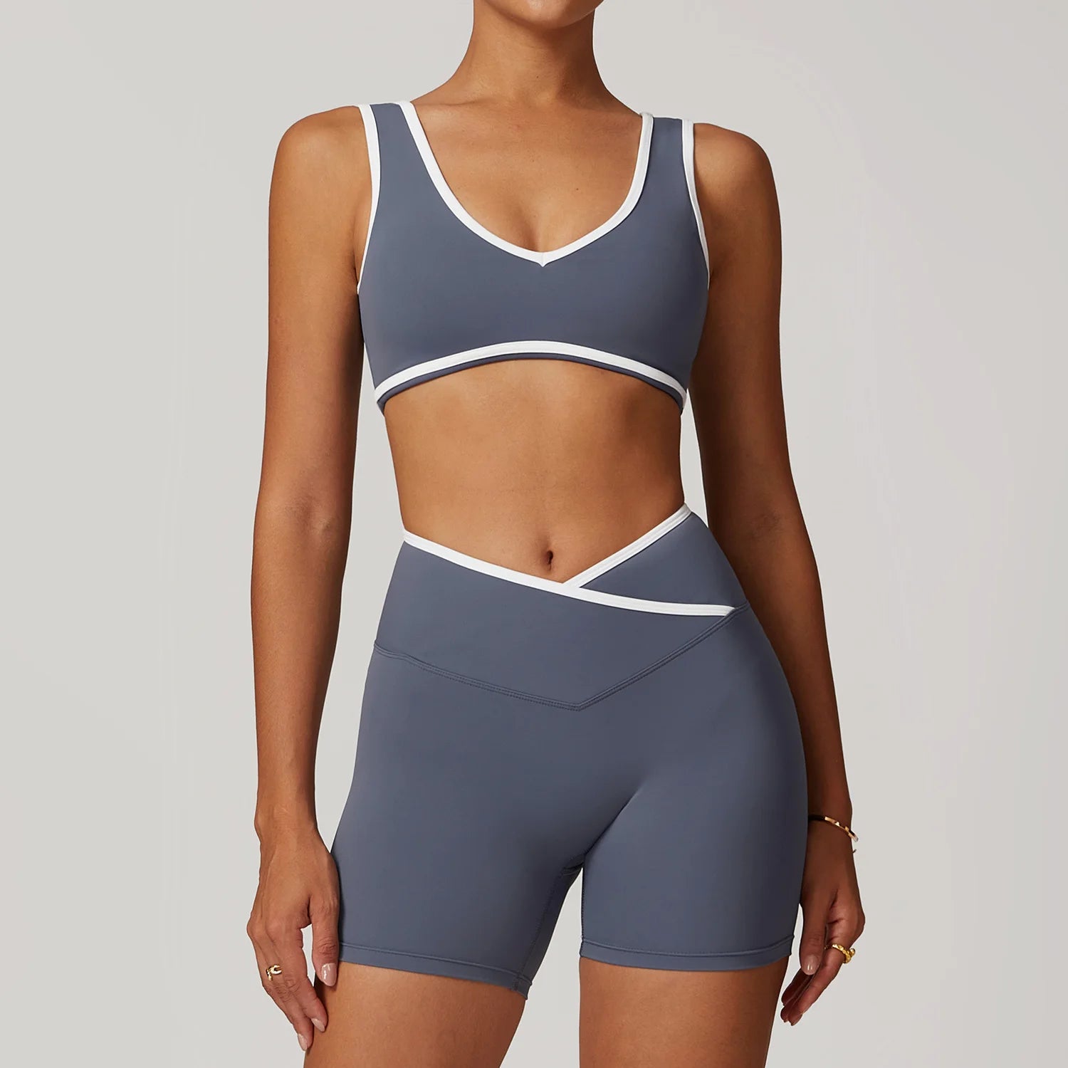 2 Piece, Waist Hugging, Cute, Curvy Workout Set