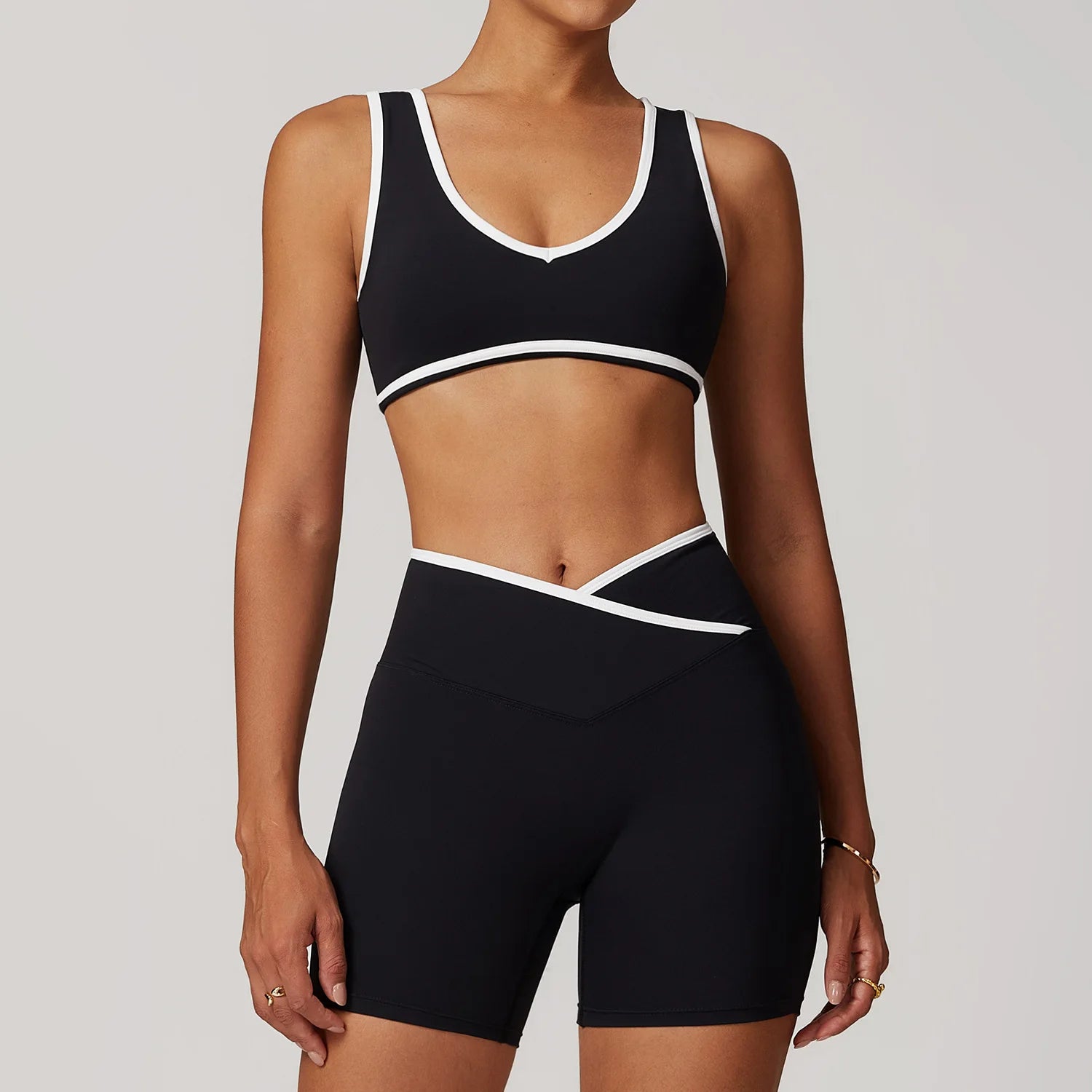 2 Piece, Waist Hugging, Cute, Curvy Workout Set