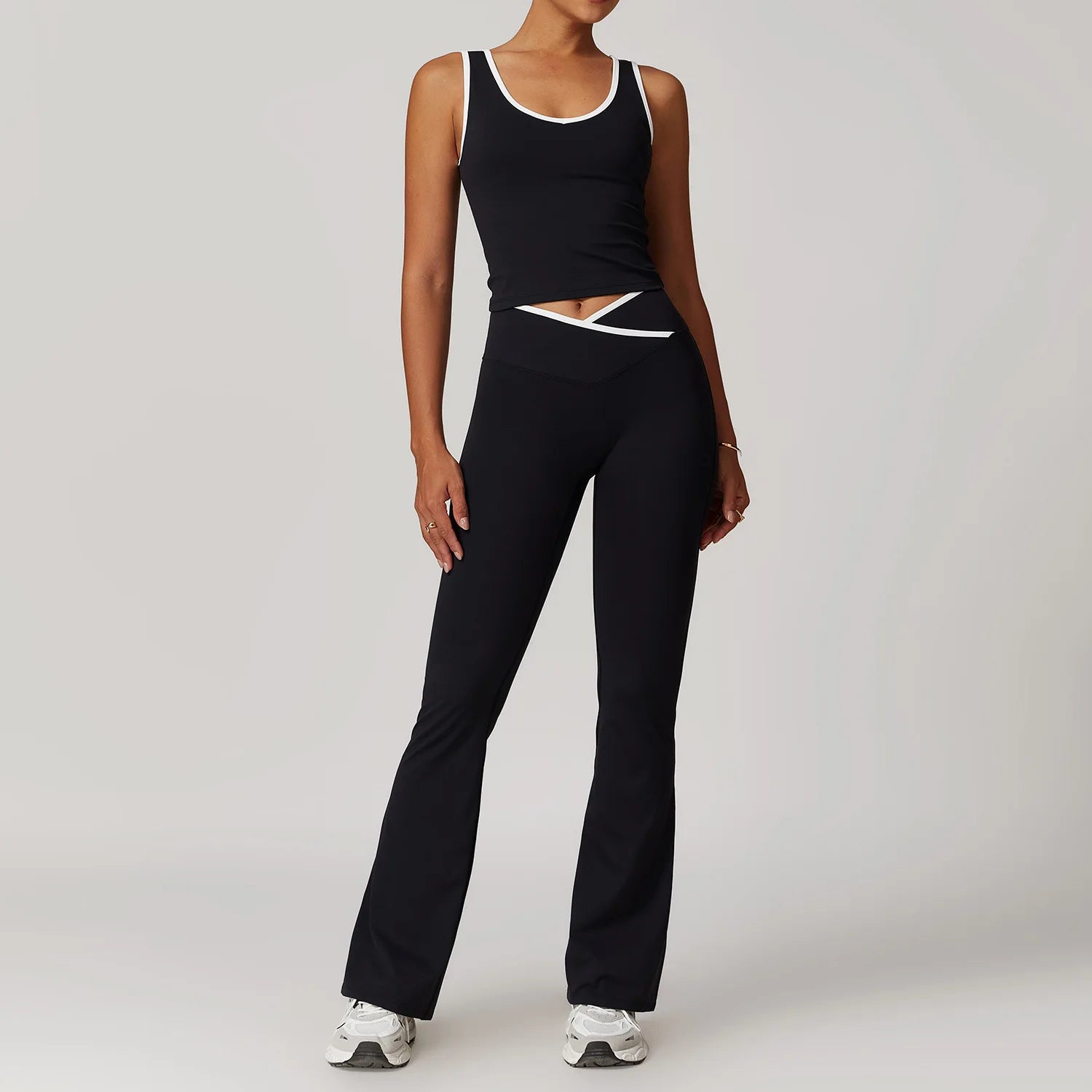 2 Piece, Waist Hugging, Cute, Curvy Workout Set