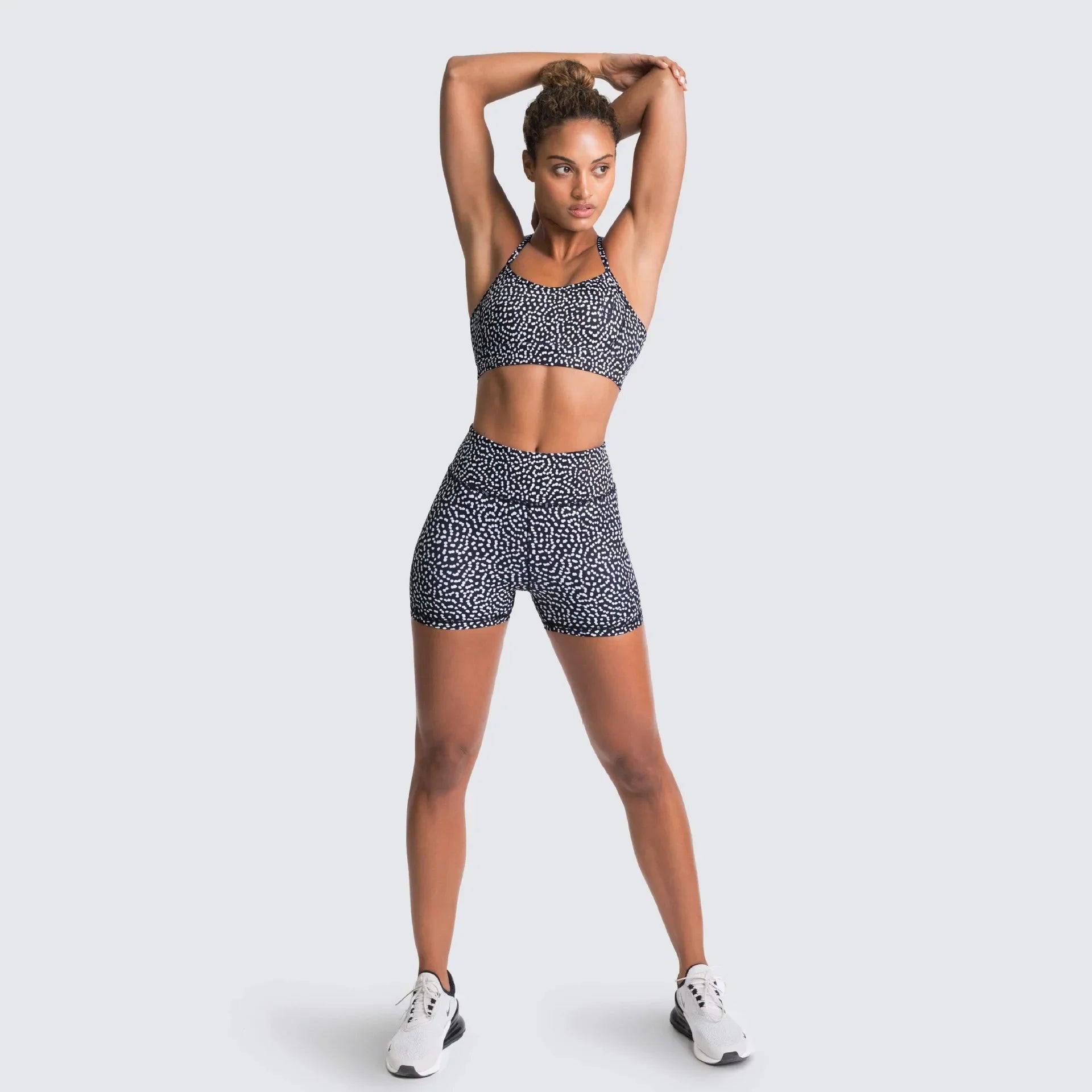 2 Piece Gym Set- Seamless Sports Bra+Shorts
