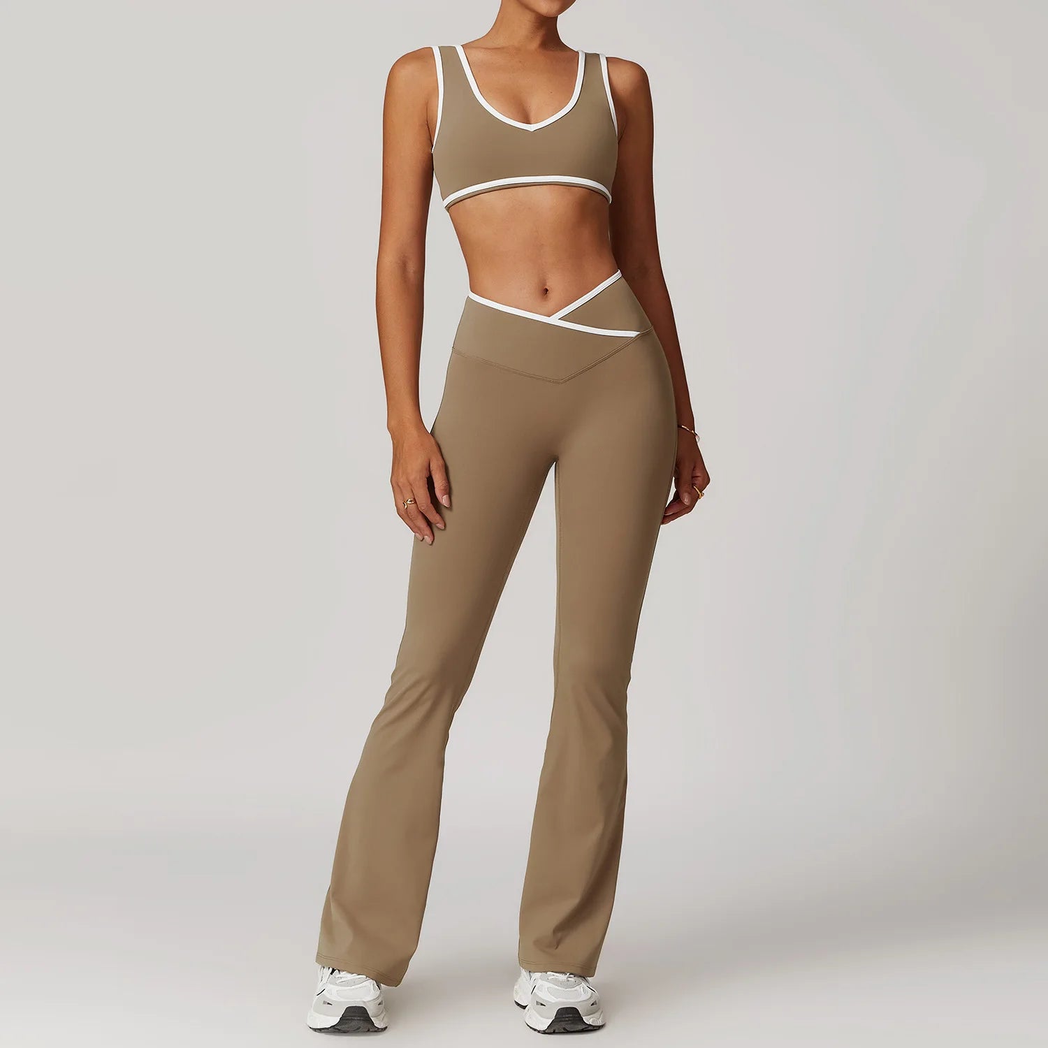2 Piece, Waist Hugging, Cute, Curvy Workout Set