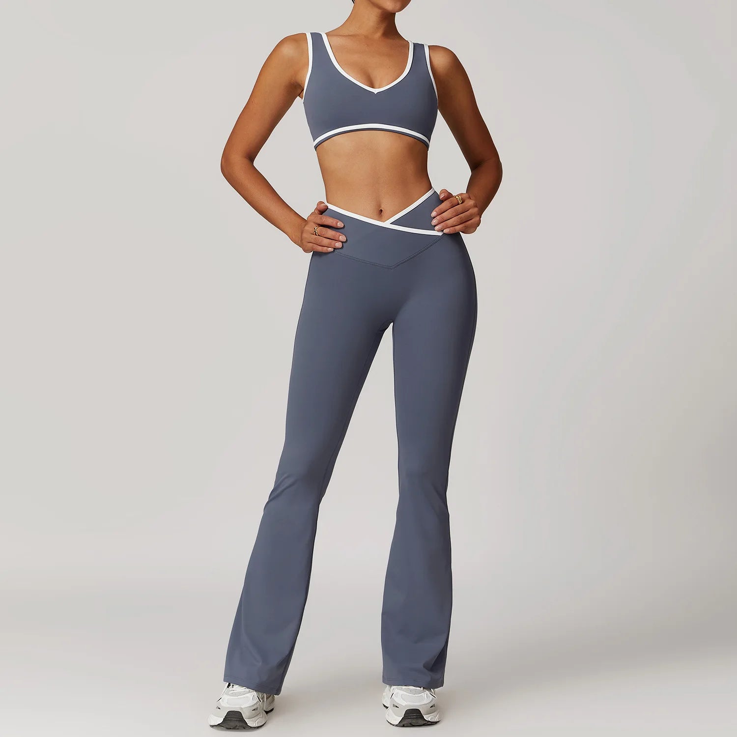 2 Piece, Waist Hugging, Cute, Curvy Workout Set