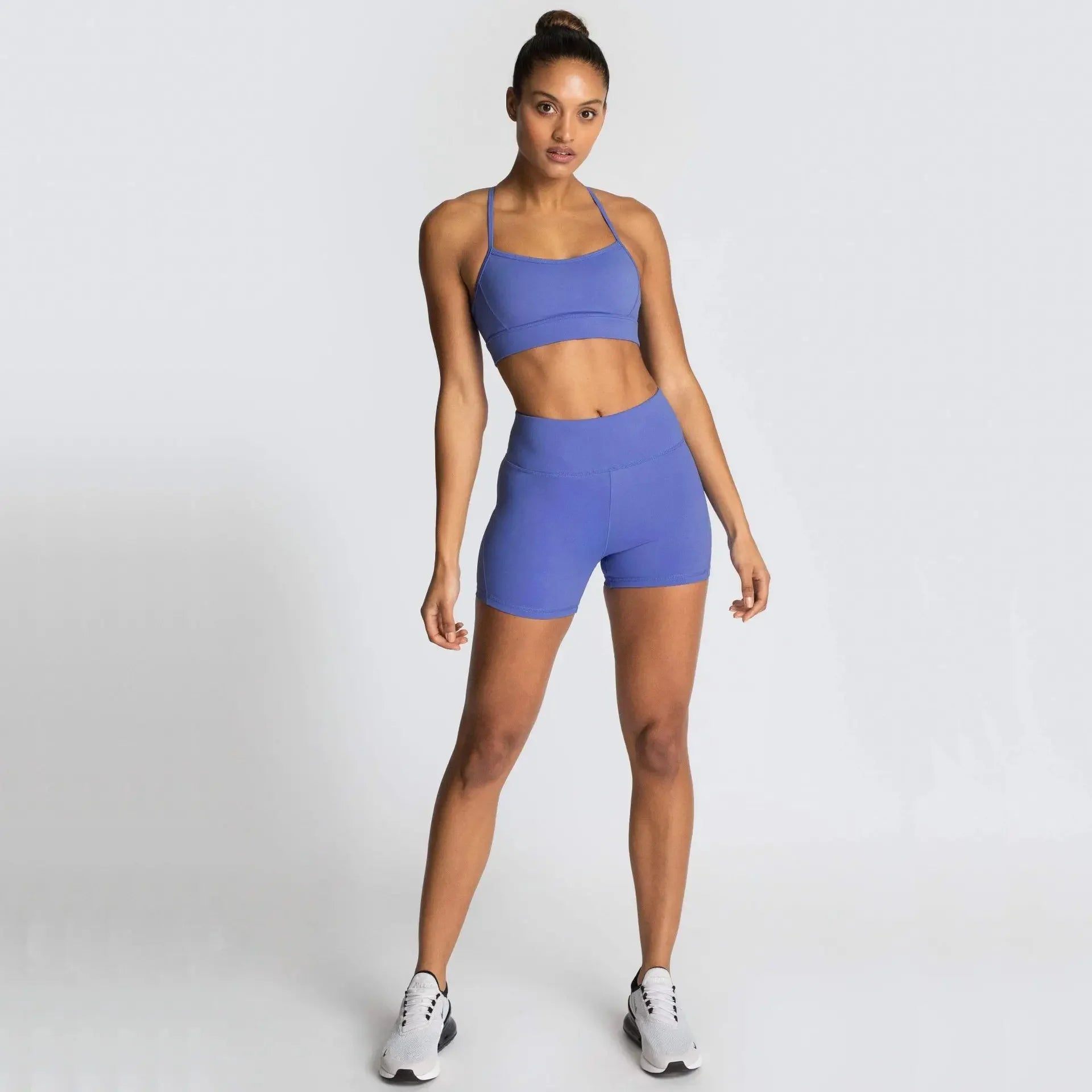 2 Piece Gym Set- Seamless Sports Bra+Shorts