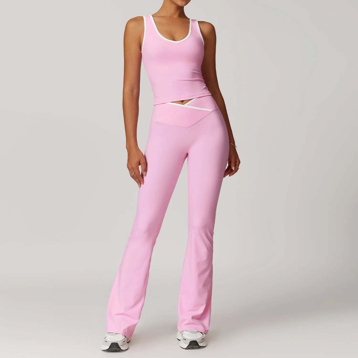 2 Piece, Waist Hugging, Cute, Curvy Workout Set